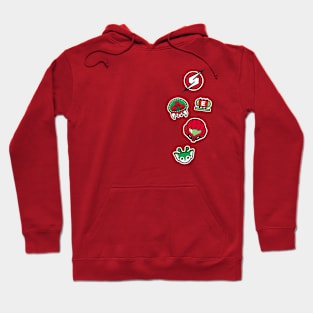 Space pins Hoodie